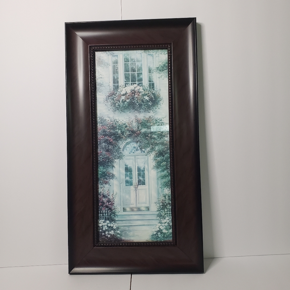 Liberty hall, Thomas Kinkade, Alcott Hill, wooden, picture wall hanging.   108